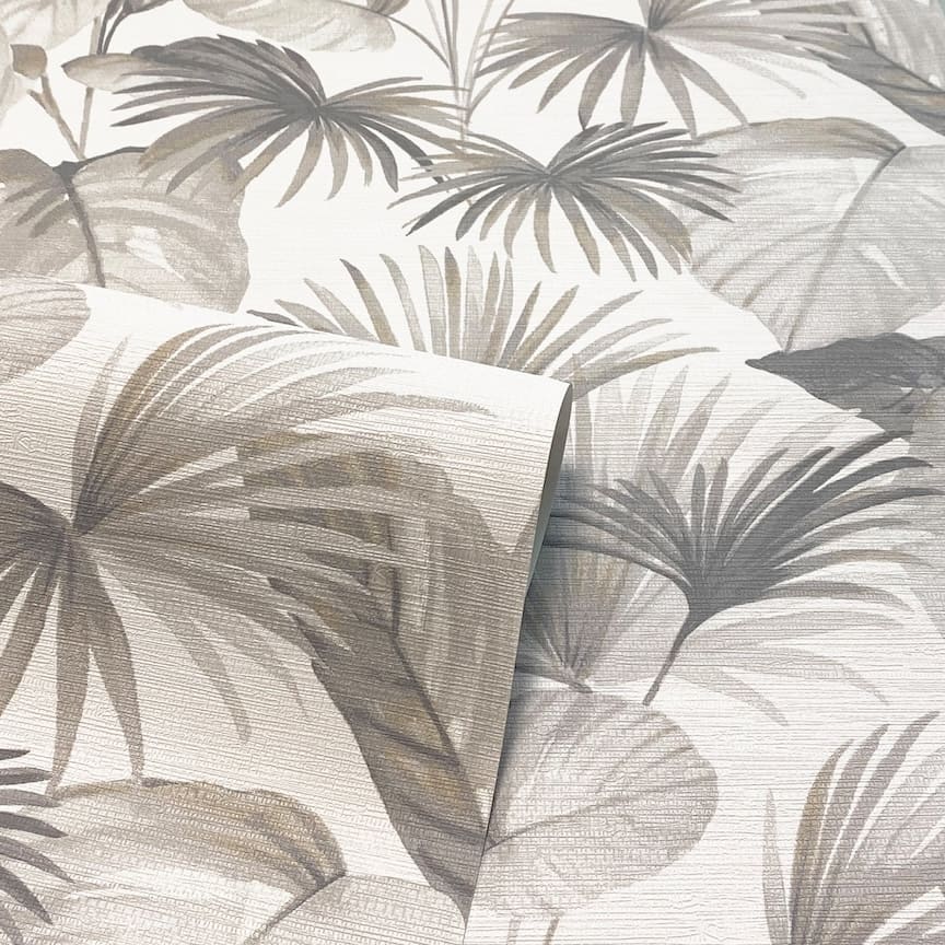 Arthouse Palm Grove Natural Wallpaper