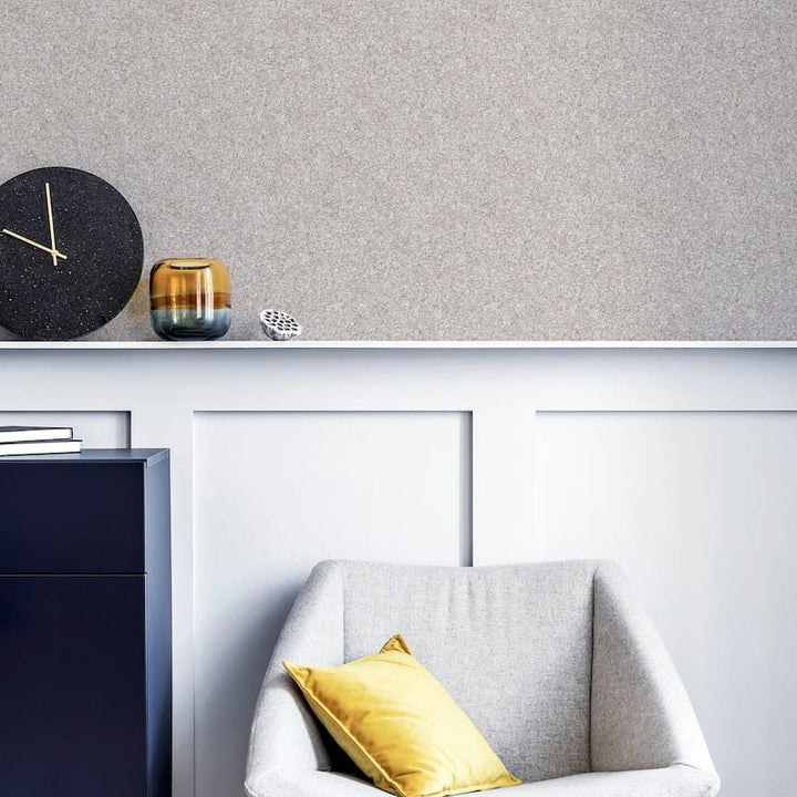 Arthouse Quartz Silver Wallpaper