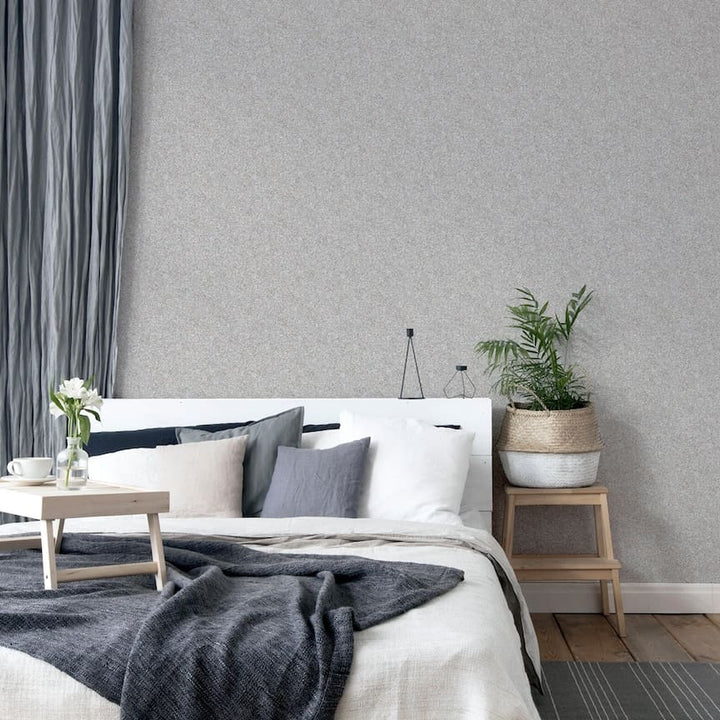 Arthouse Quartz Silver Wallpaper