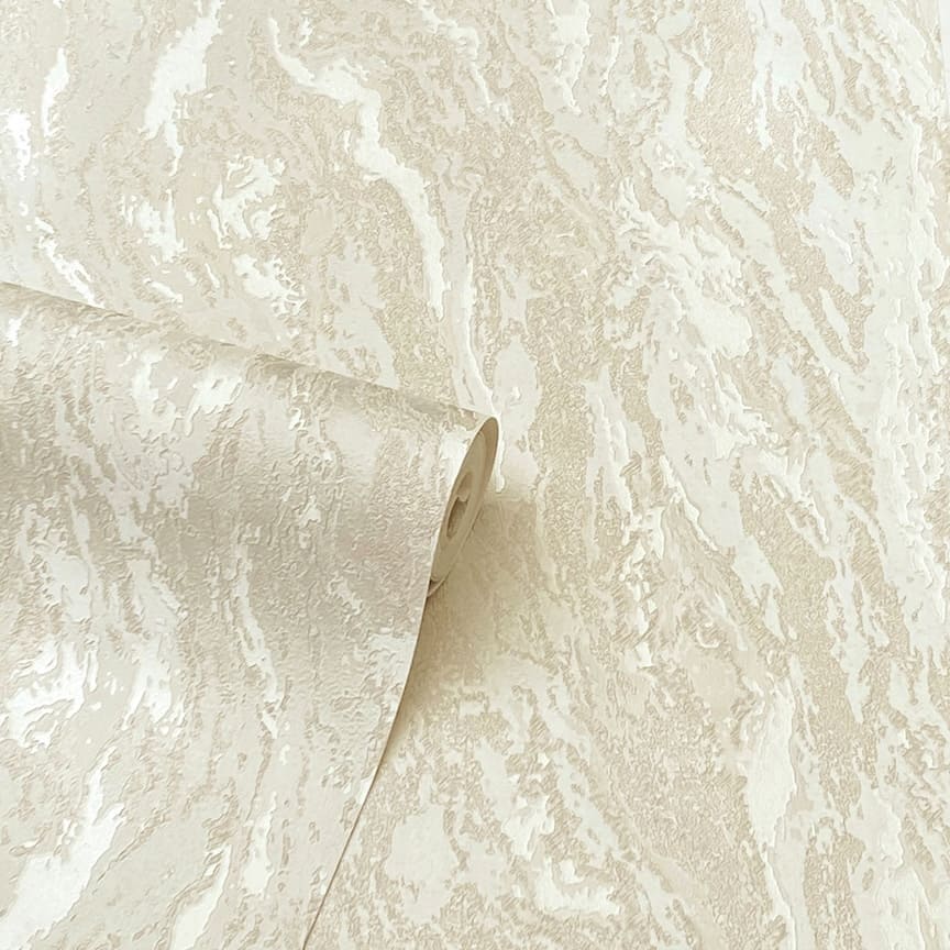 Arthouse Luxe Texture Pearl Wallpaper