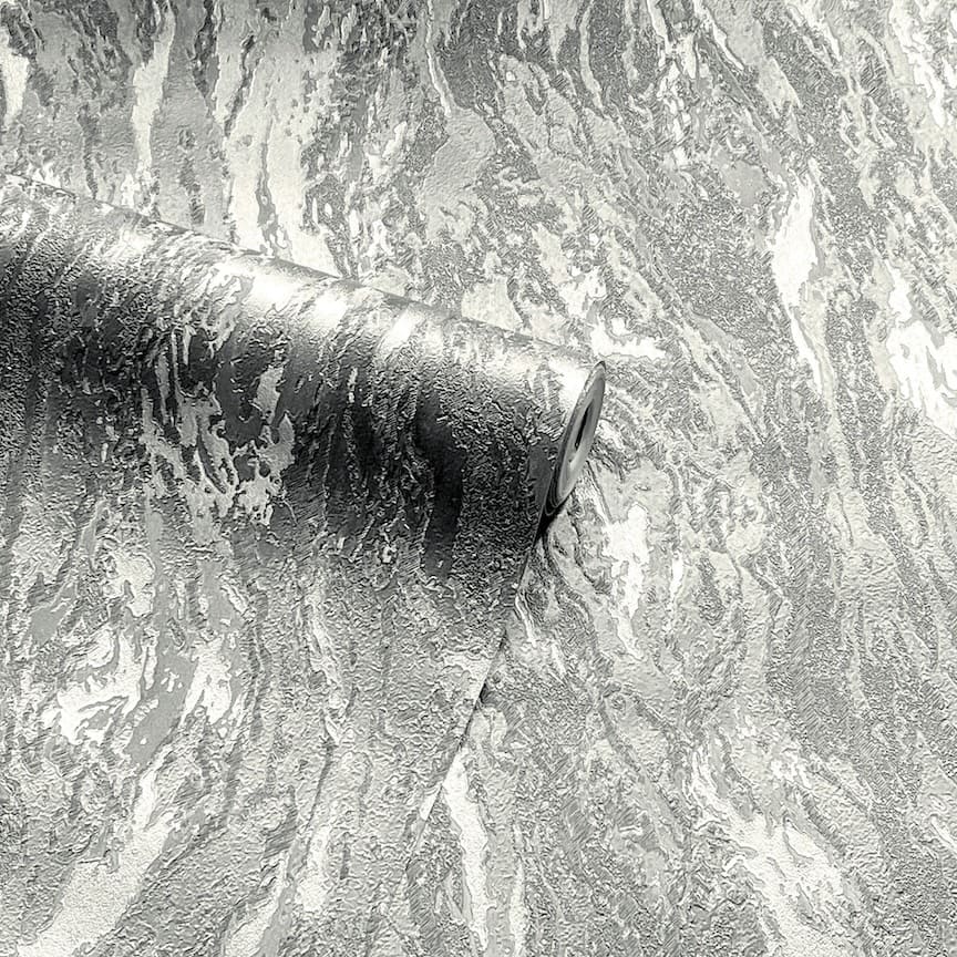 Arthouse Luxe Texture Pewter Wallpaper