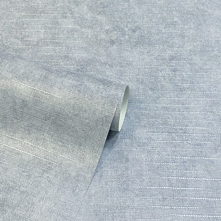 Arthouse Luxury Plain Grey Wallpaper