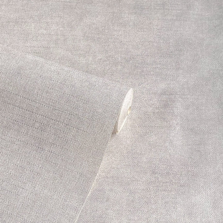 Arthouse Luxury Plain Soft Silver Wallpaper