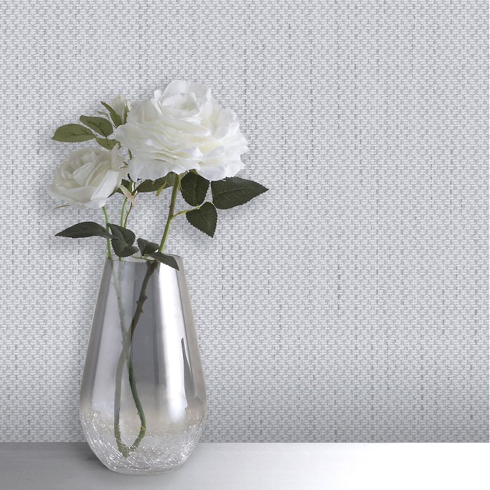 Belgravia Amelie Texture Grey Wallpaper