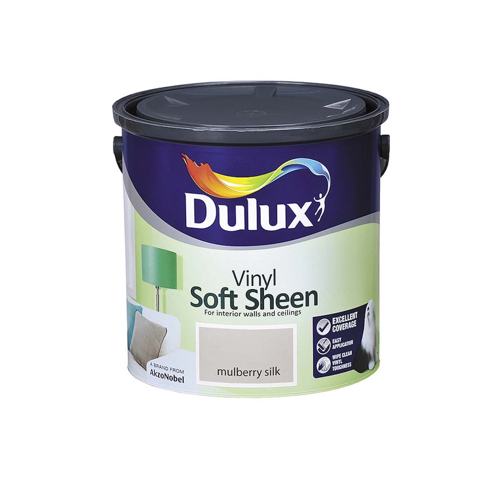 Dulux Mulberry Silk Soft Sheen Vinyl Paint 2.5L