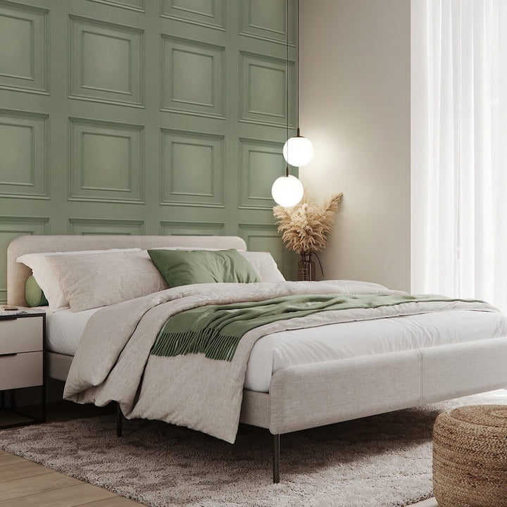 Belgravia Amara Panel Sage Wallpaper