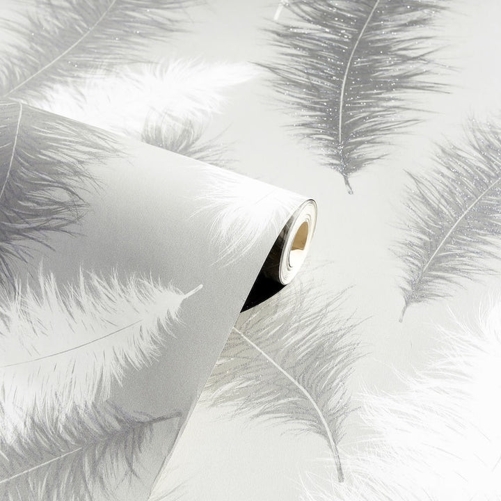 Arthouse Sussurro Grey Wallpaper