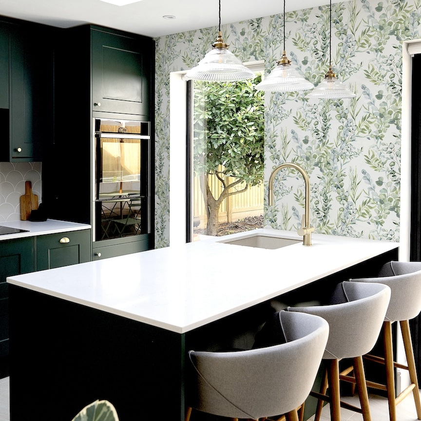 Arthouse Tranquil Green Wallpaper
