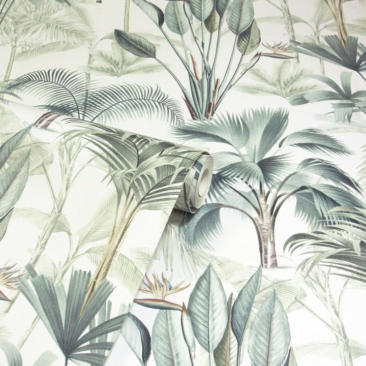 Arthouse King Palm Green Wallpaper