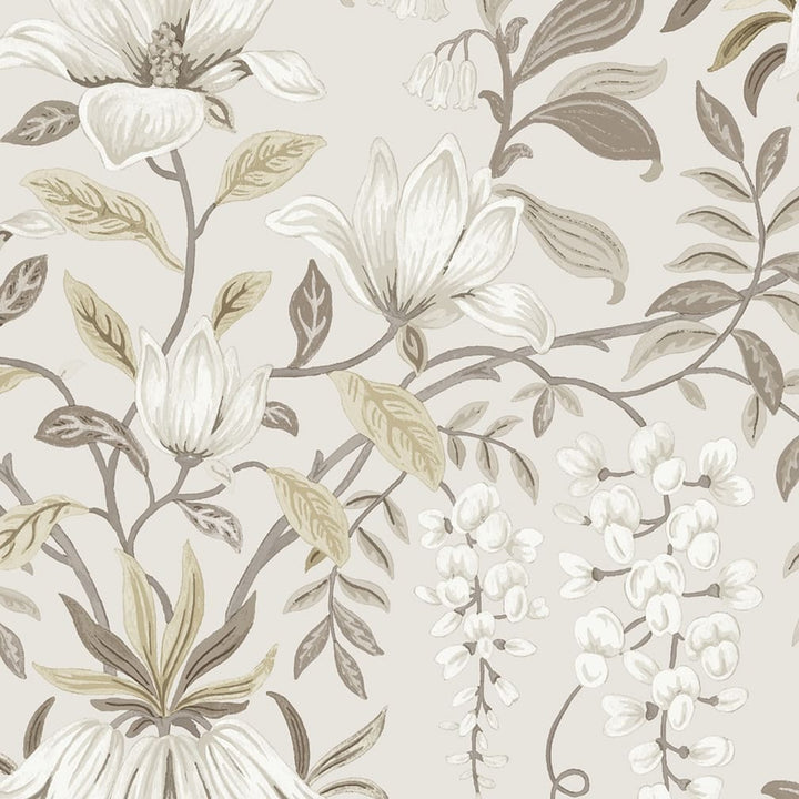Laura Ashley Parterre Soft Natural Wallpaper