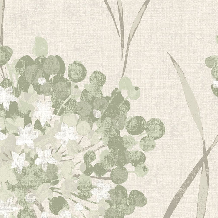 Laura Ashley Giselle Hedgerow Wallpaper