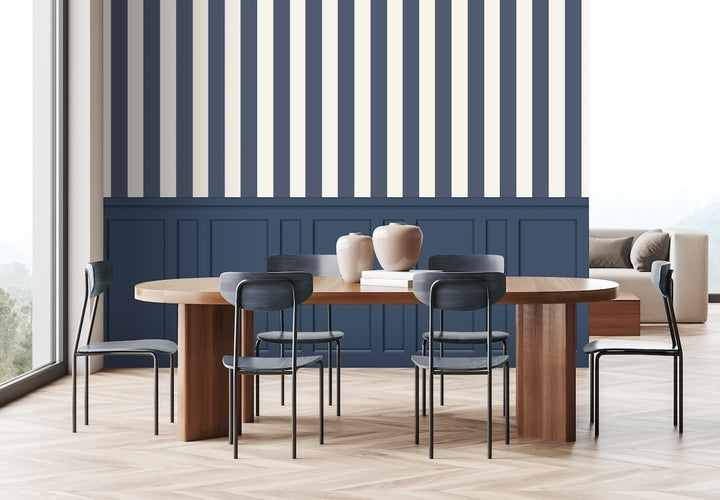 Muriva Concept Modern Panel Blue Wallpaper