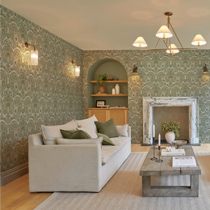 Graham & Brown Paisley Tapestry Willow Wallpaper