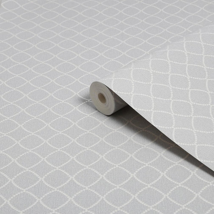 Superfresco Colours Lilibet Grey Wallpaper