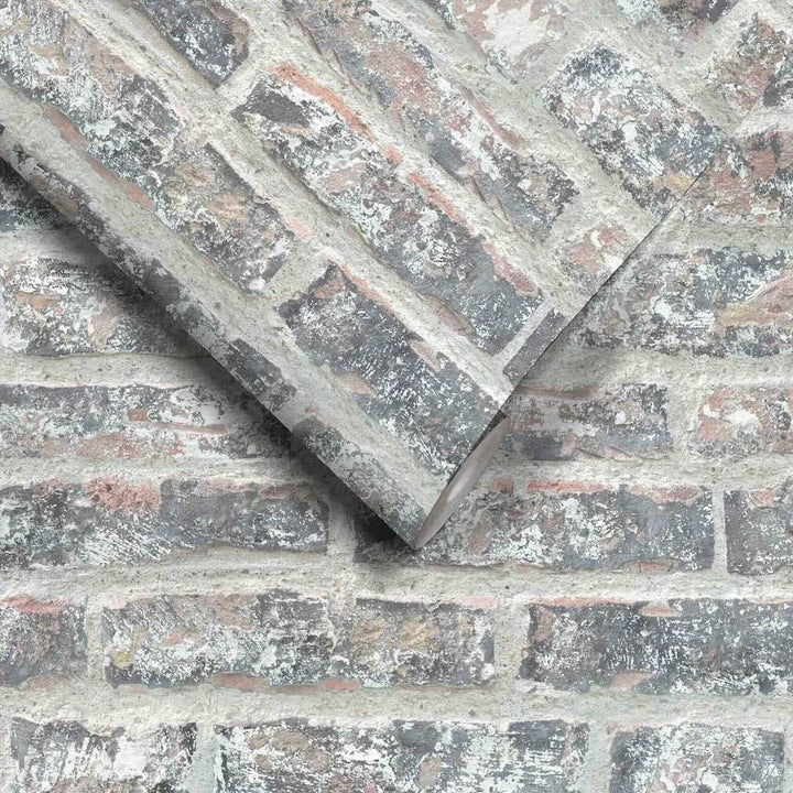 Woodchip & Magnolia Canal Street Wallpaper