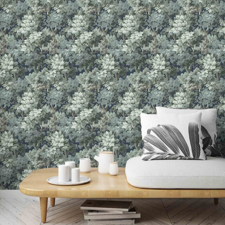 Woodchip & Magnolia Broadhead Forest Sage Wallpaper
