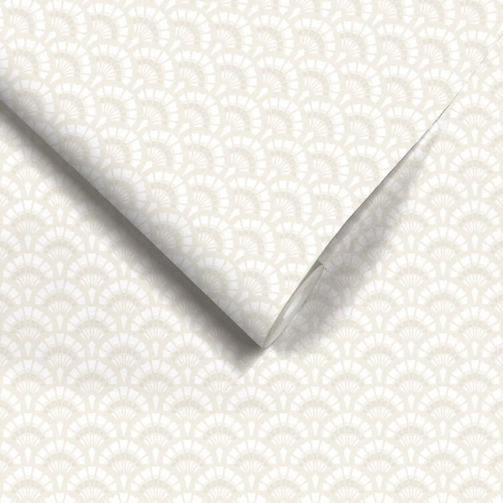 Woodchip & Magnolia Betsy Fan Ditsy Magnolia Wallpaper