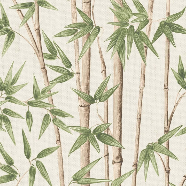 Woodchip & Magnolia Bamboozle Sage Wallpaper