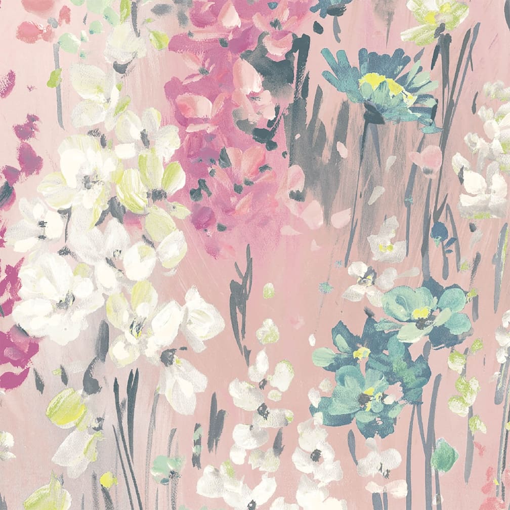 Woodchip & Magnolia Wilderness Shell Pink Wallpaper