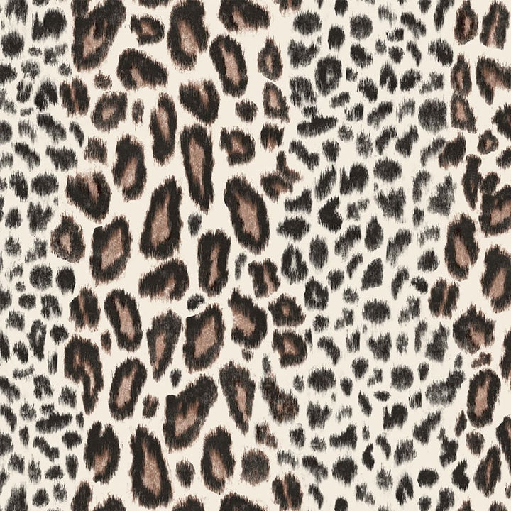 Woodchip & Magnolia Tabby Kat Brunette Stripe Wallpaper
