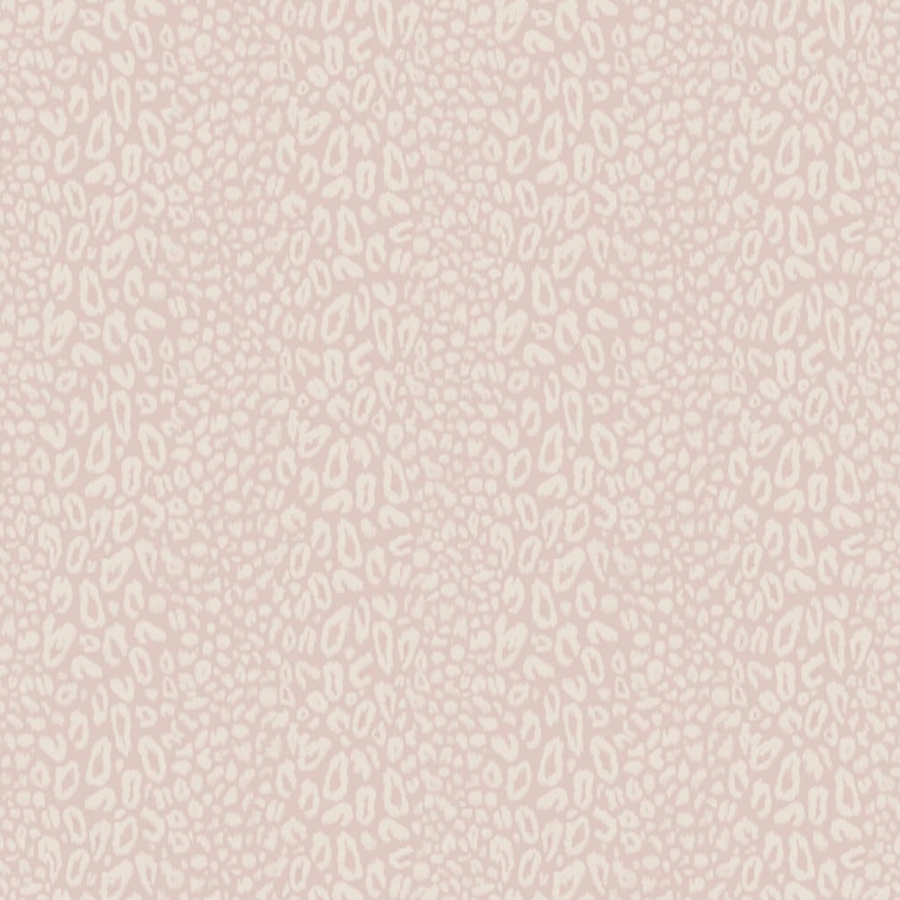 Woodchip & Magnolia Tabby Kat Powder Pink Stripe Wallpaper
