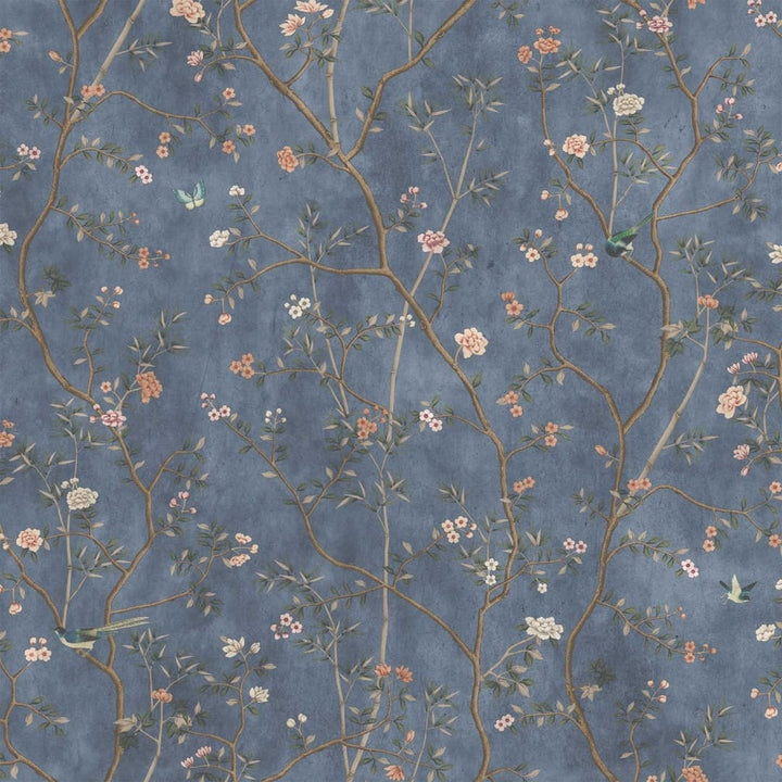 Woodchip & Magnolia Onism Winter Blue Wallpaper