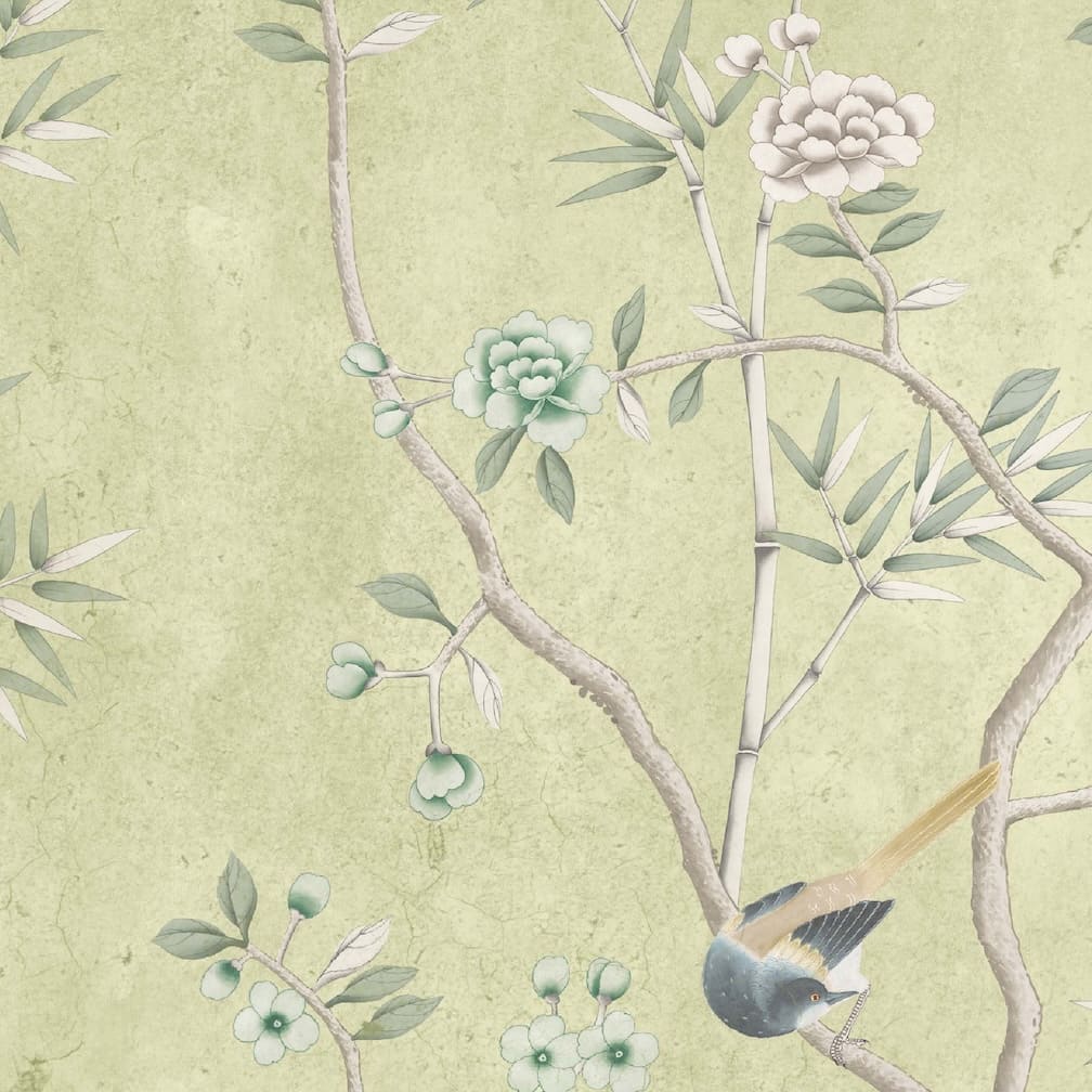 Woodchip & Magnolia Onism Olive Green Wallpaper