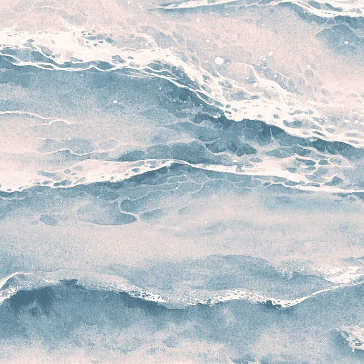 Woodchip & Magnolia Ebb & Flow Sea Sunset Wallpaper