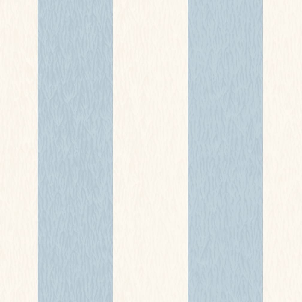 Woodchip & Magnolia Jockey Stripe Powder Blue Wallpaper