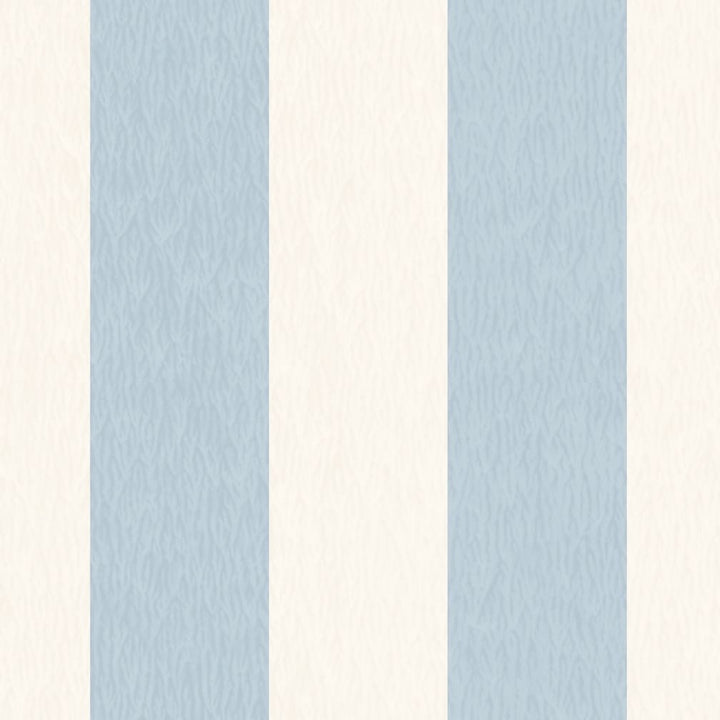 Woodchip & Magnolia Jockey Stripe Powder Blue Wallpaper