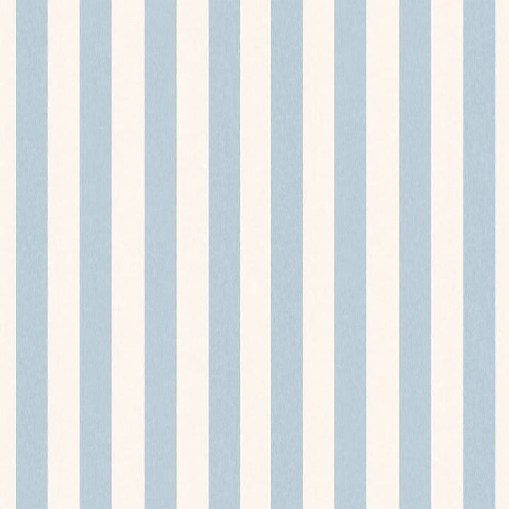 Woodchip & Magnolia Jockey Stripe Powder Blue Wallpaper