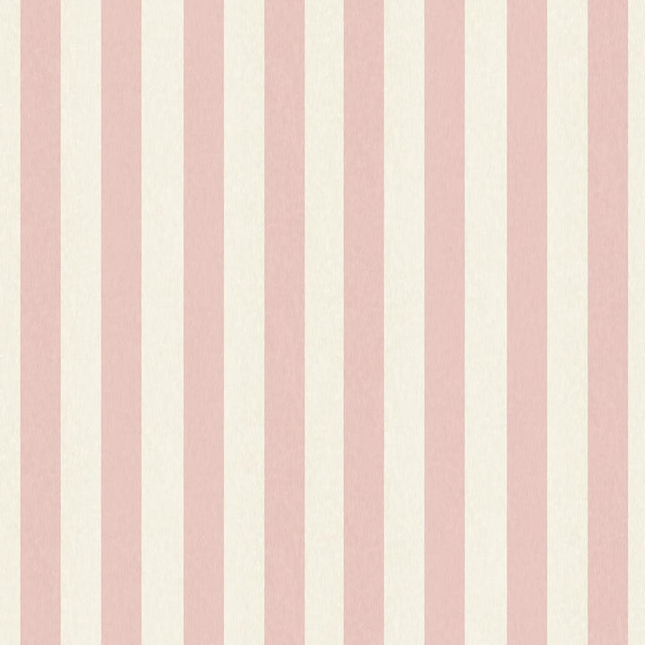 Woodchip & Magnolia Jockey Stripe Pink Cloud Wallpaper
