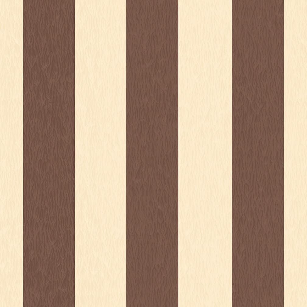Woodchip & Magnolia Jockey Stripe Neapolitan Wallpaper