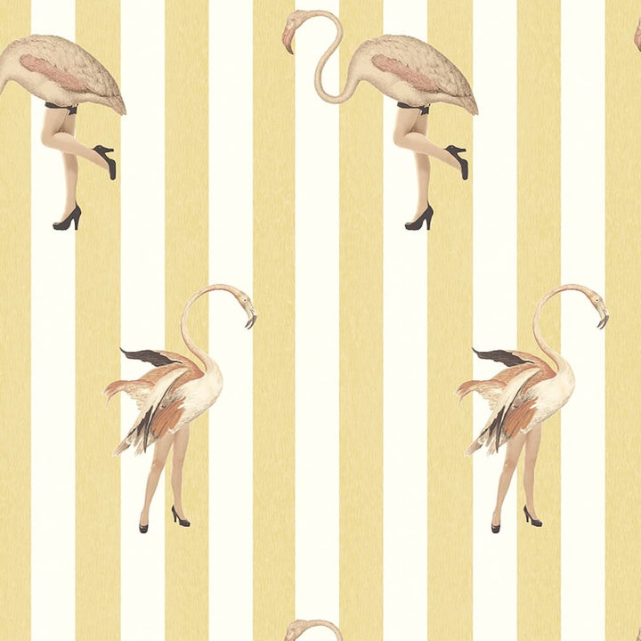 Woodchip & Magnolia Marilyn Blondie Stripe Wallpaper