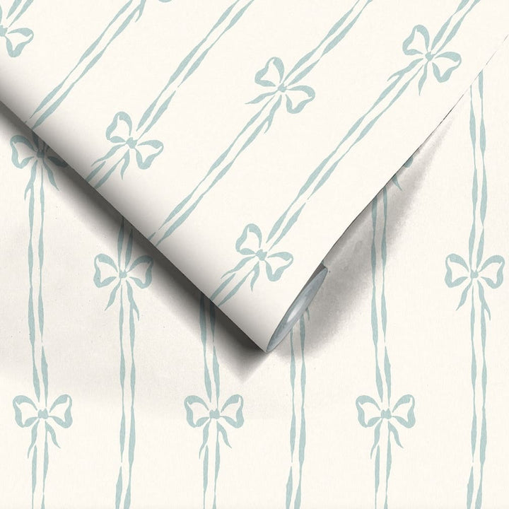 Woodchip & Magnolia Bow Peep Turton Wallpaper