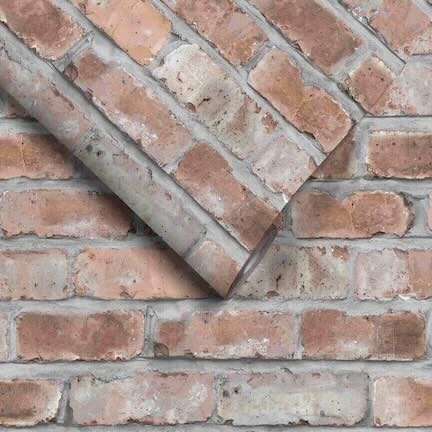 Woodchip & Magnolia Brick and stone Wallpaper Collection