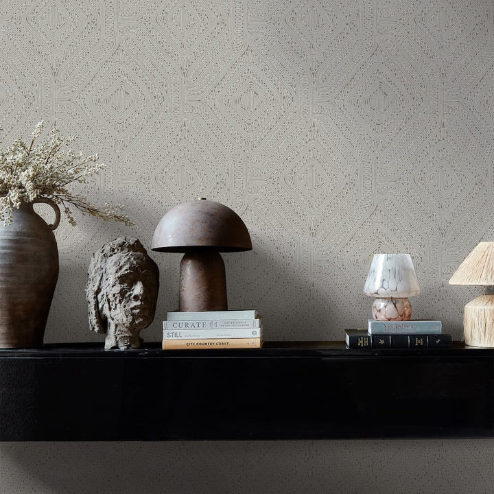 Abigail Ahern Artisan Weave Cream Wallpaper - 140086