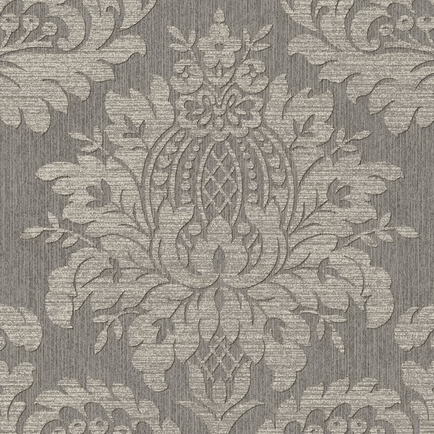 - Archive Damask Taupe Wallpaper - 119970 - Decor Warehouse