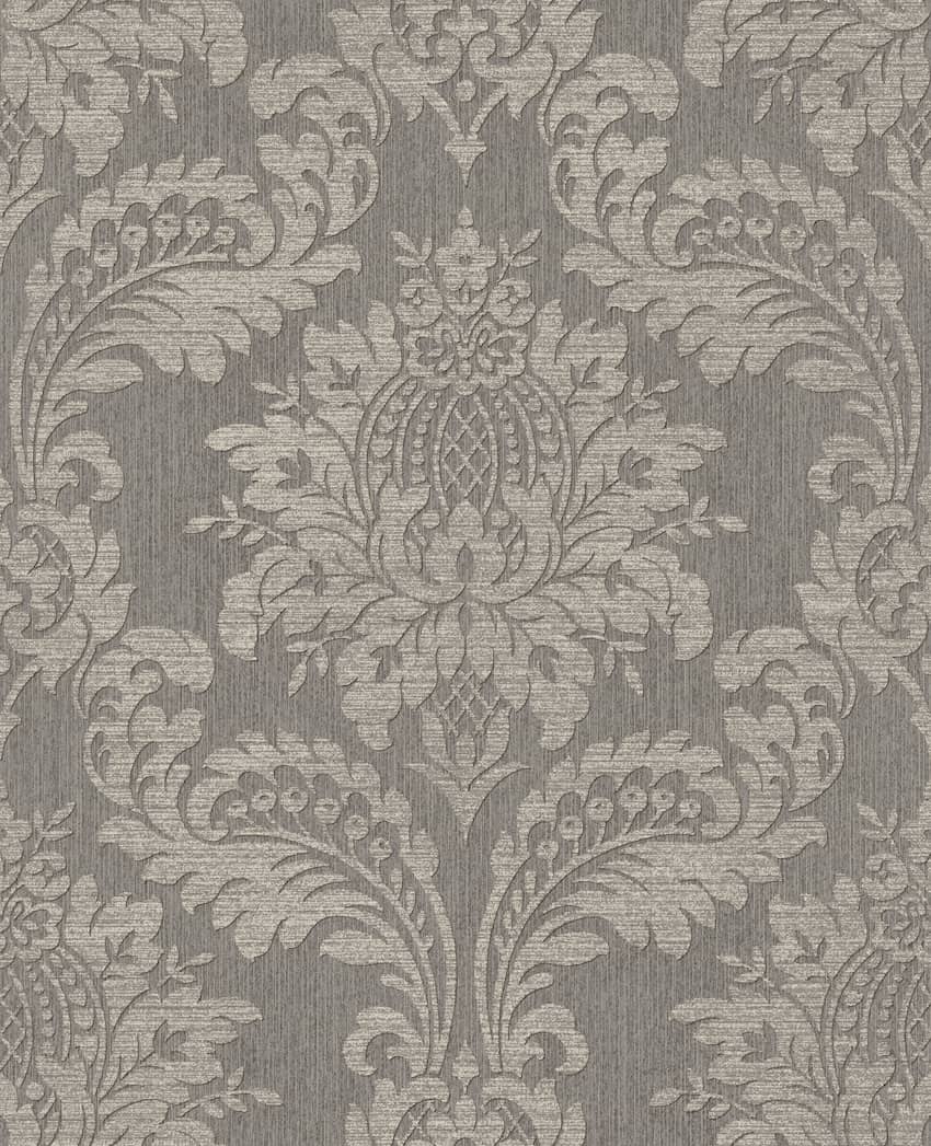- Archive Damask Taupe Wallpaper - 119970 - Decor Warehouse