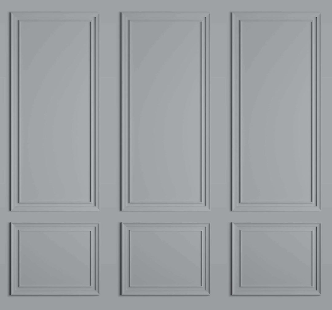 - Art for the Home Stately Panel Grey Mural - 127106FXST - Decor Warehouse
