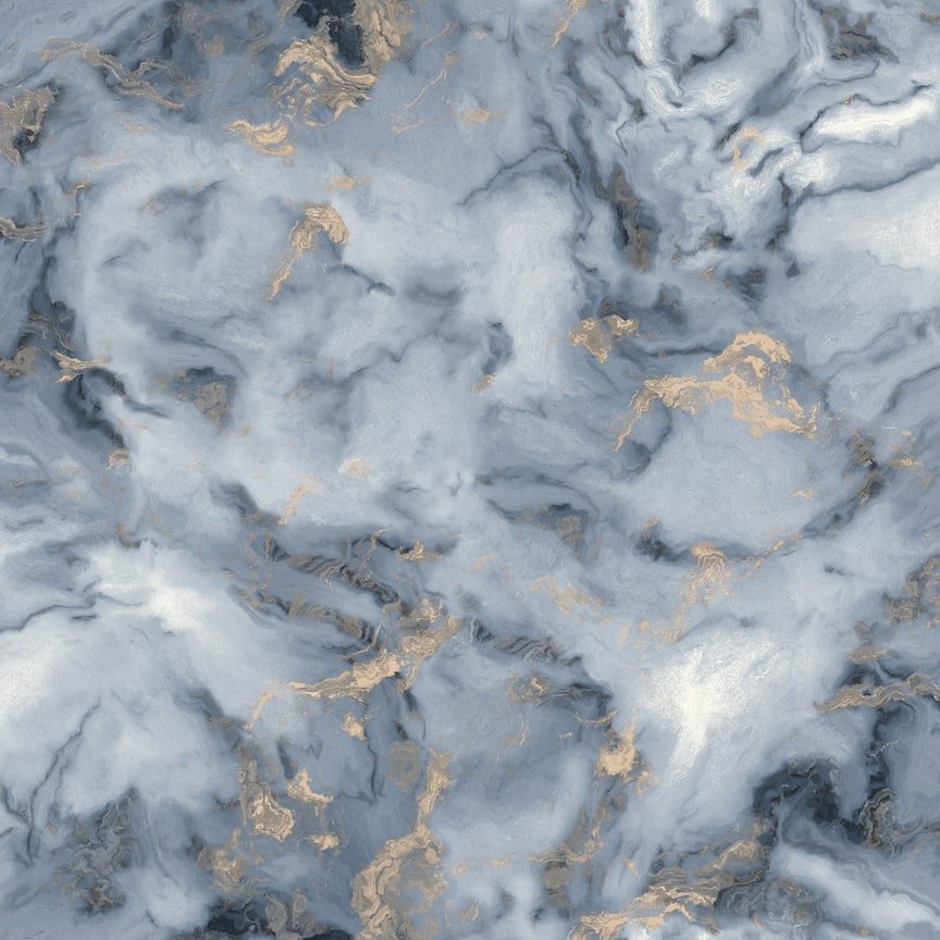 - Arthouse Bahia Marble Navy Wallpaper - 923000 - Decor Warehouse