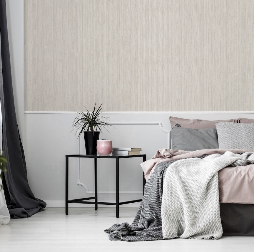 - Arthouse Diamond Plain Blush Wallpaper - 258001 - Decor Warehouse