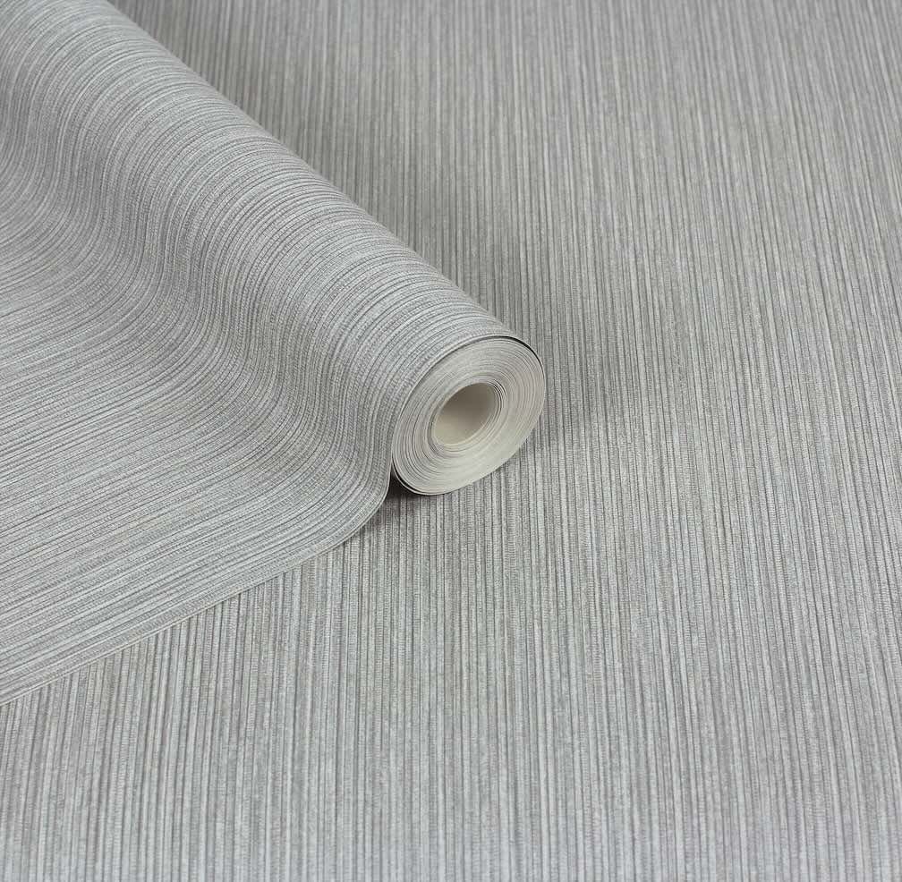 Grey Textured Wallpaper Collection - Arthouse Japandi Grasscloth Grey Wallpaper - 100191AH - Decor Warehouse