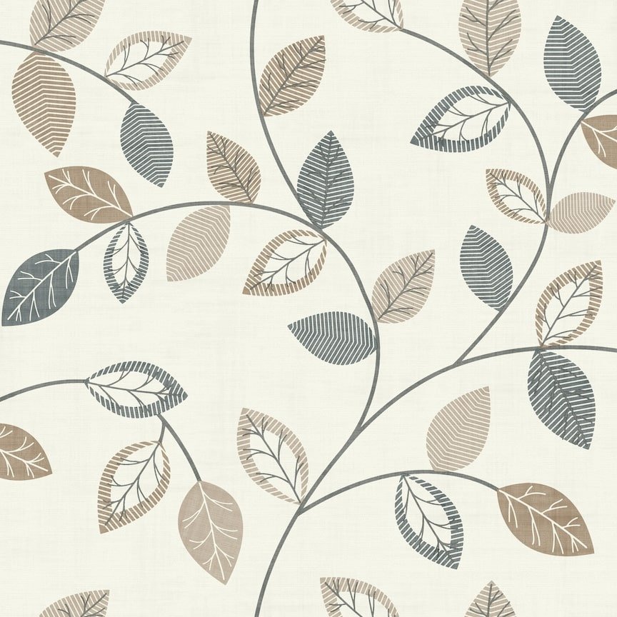 - Arthouse Japandi Leaf Trail Natural Wallpaper - 925405 - Decor Warehouse