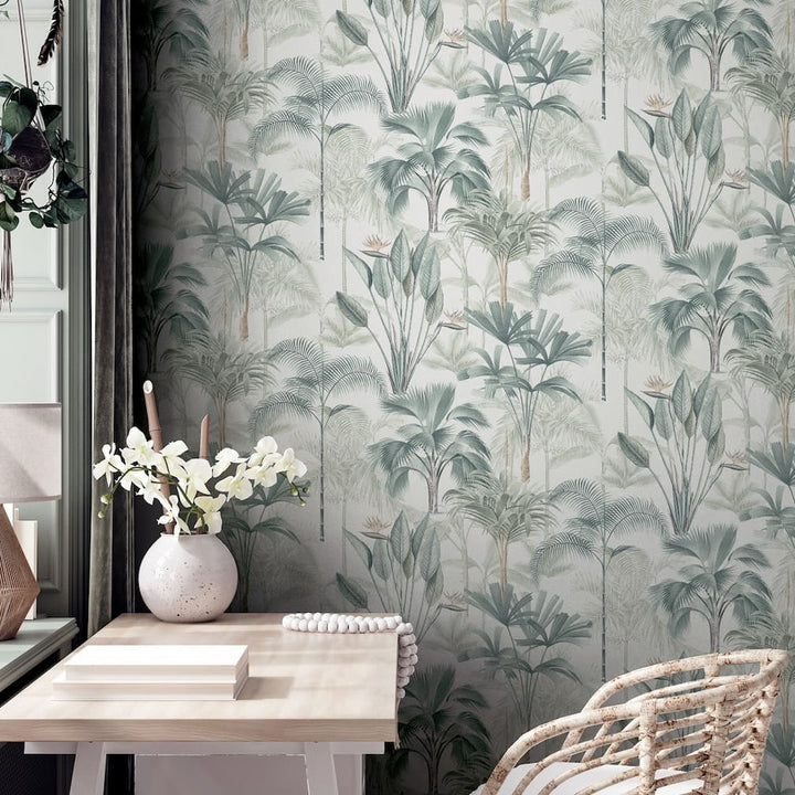 Arthouse King Palm Green Wallpaper - 922908