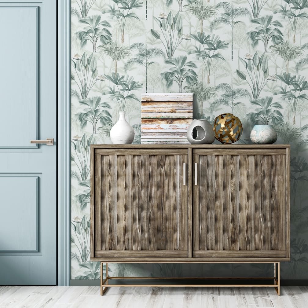 Arthouse King Palm Green Wallpaper - 922908