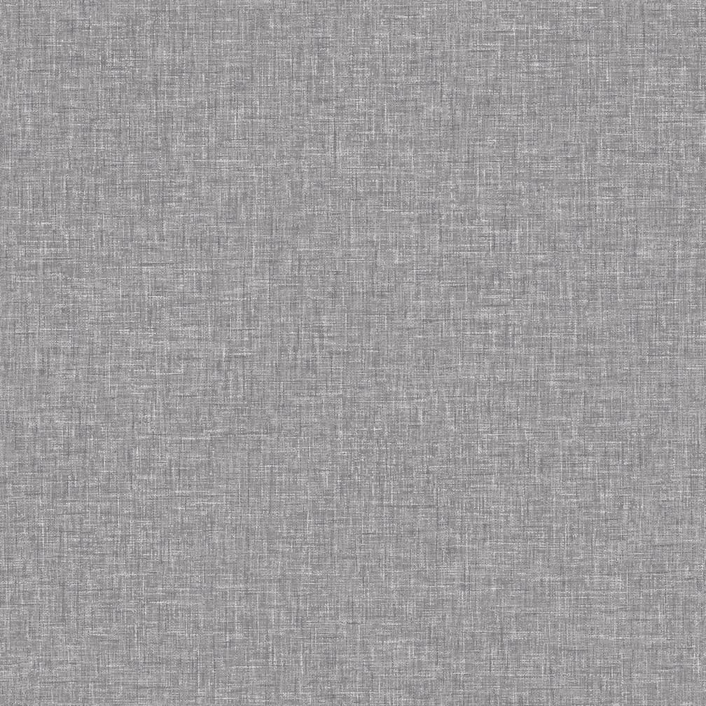 Arthouse Linen Texture Mid Grey Wallpaper - 676007