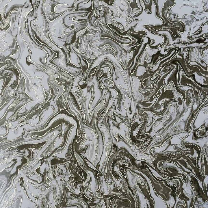 Arthouse Liquid Marble Charcoal Wallpaper - 693903
