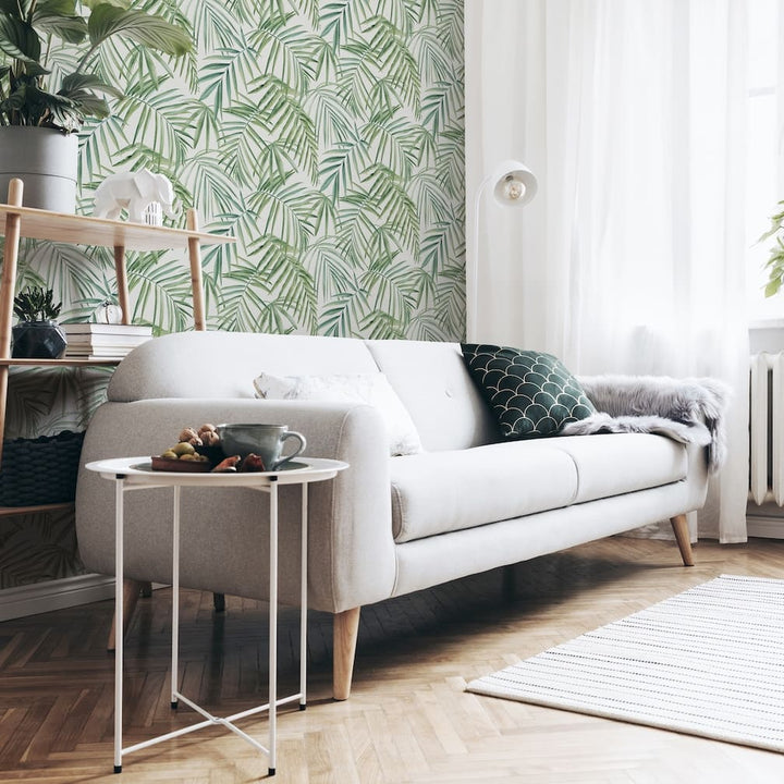 Arthouse Palm Leaves Green Wallpaper - 923909