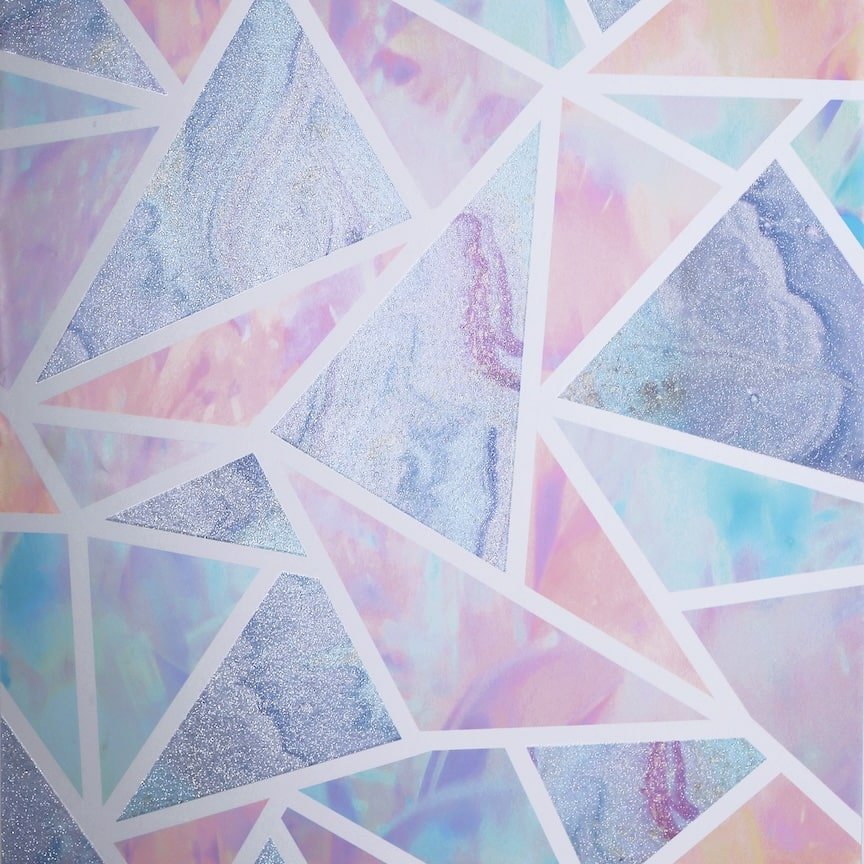 - Arthouse Pastel Geo Multi Wallpaper - 296002 - Decor Warehouse